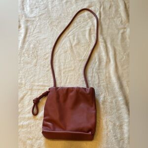 a new day Dusty Rose Crossbody Bag.  Faux leather.  New condition. Never used.